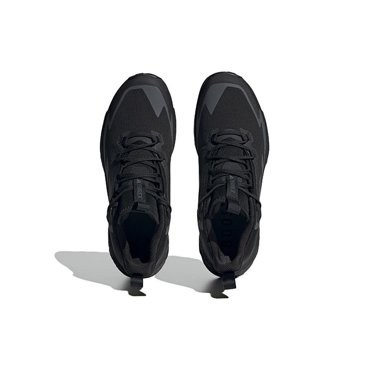 adidas Terrex Free Hiker GORE-TEX 2 Black Grey Мужские кроссовки Core-Black Grey-Six Grey-Three HQ8383