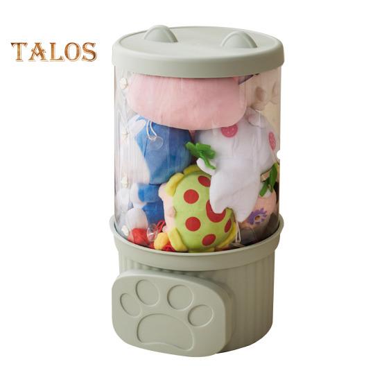 Трубка для хранения плюшевых игрушек, вертикальный органайзер для плюшевых кукол, прозрачное ведро для игрушек для домашних животных, мягкая детская игрушка