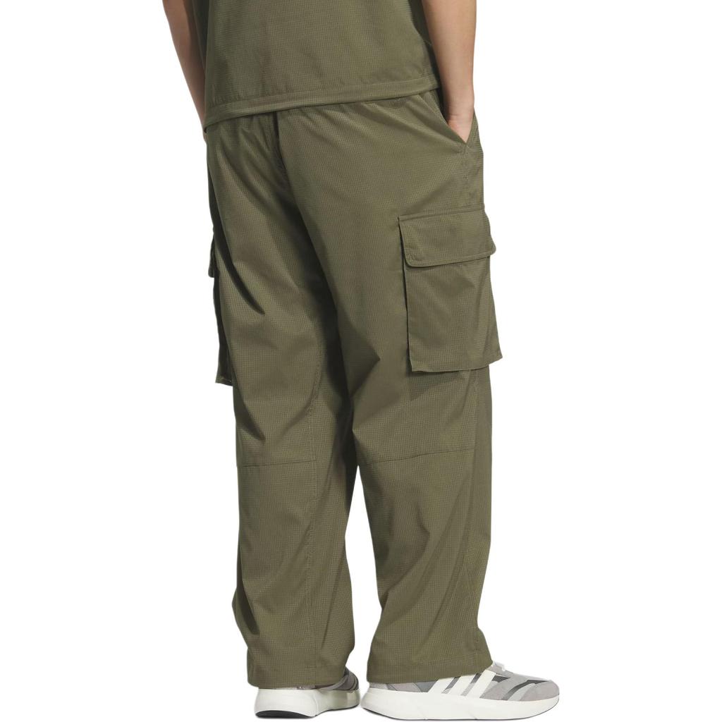 adidas Брюки карго мужские Strata оливково-зеленые умеренные KS1178