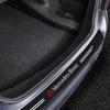 CRY1 1Pcs Carbon Fiber Car Rear Bumper Trunk Guard Protected Sticker For Mercedes-Benz CLA CES CLS SLK GLK CLK SLS CLG GLE GLC GLB