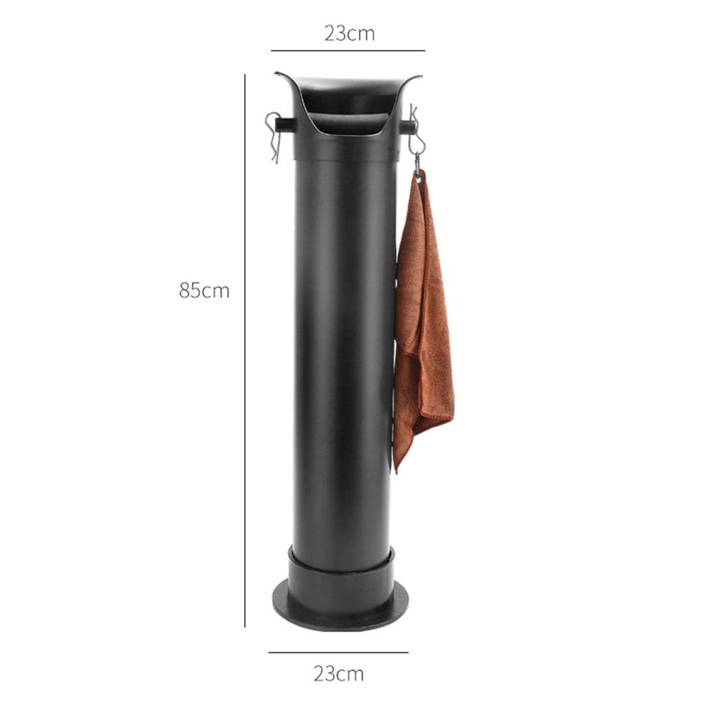 Barista Style Floor Standing Espresso Bin with Non-slip Base