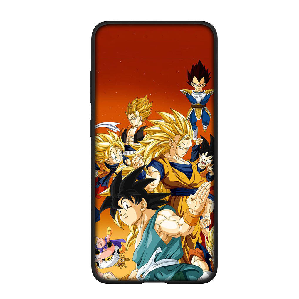 for Samsung Galaxy S25 S24 S23 S22 Ultra FE Plus A37 A57 A56 A55 A06 A16 A15 A36 A26 A35 A05 A25 A54 A34 Phone Case Goku Dragon Ball DragonBall Cover