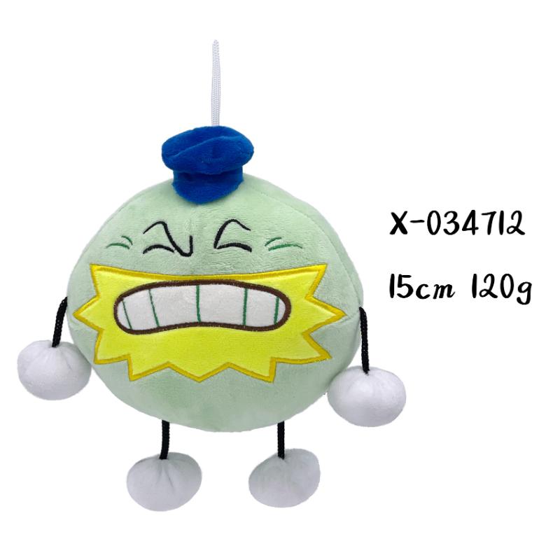 Shovelware Brain Game Plush Toy Cartoon Fruits Stuffed Dolls Banana Donut Apple Orange Figures Christmas Plushie Peluche Gift