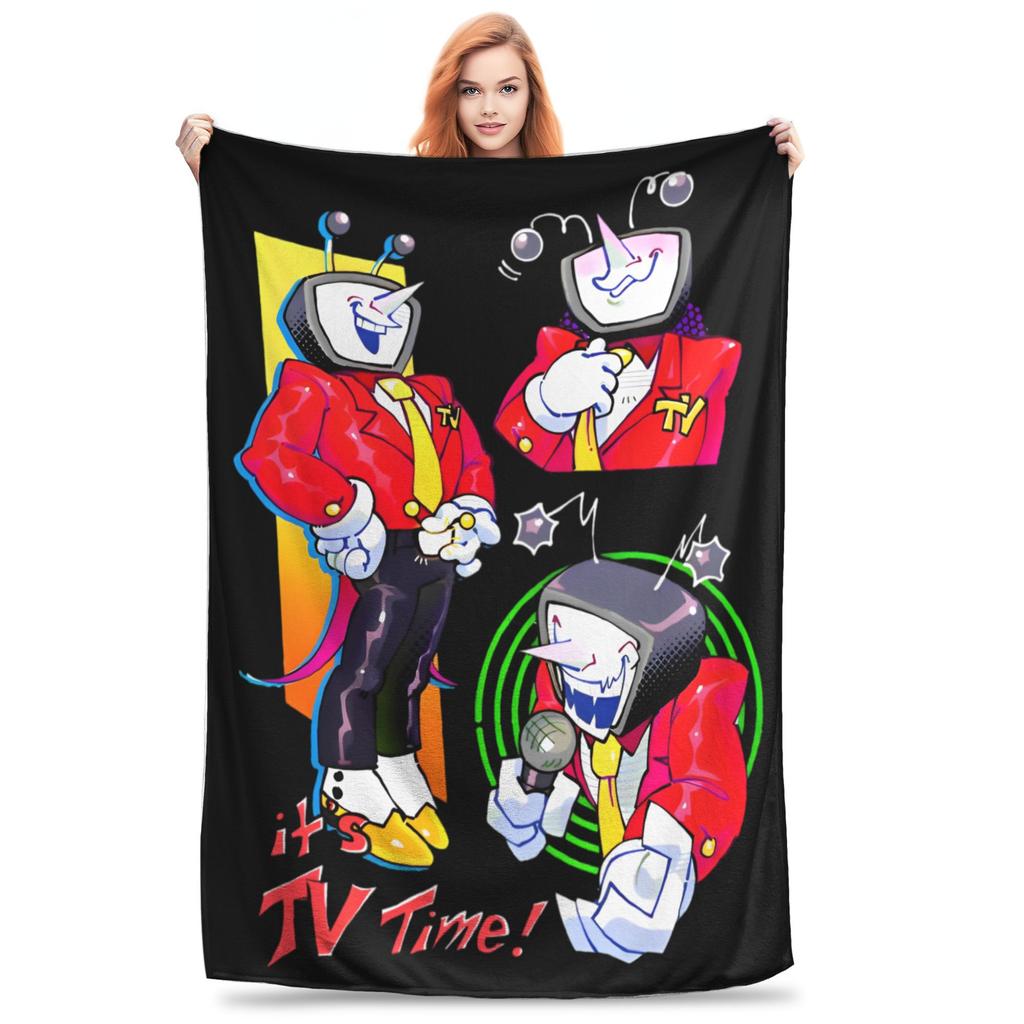 Тенна Deltarune Игровое одеяло Флис Весна/Осень Многофункциональное Мягкое Одеяло-накидка для Кровати Спальни Постельное белье Накидки