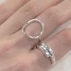 HARANG HR 11R_Round Silver Ring