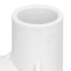 10PCS 3 Way Pipe Fittings PVC Plastic Right Angle Tee Corner Connector 20mm Inner Diameter White