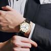 Ben nevis Мужские часы Простые Стильные Кожаные Повседневные С отображением даты Водонепроницаемые Аналоговые Кварцевые Модные Унисекс Для работы Поездок Банкета Ежедневные