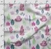 Soimoi Watercolor Floral Print,  Cotton Cambric, Quilting Fabric Sold by The Yard 42 Inch Wide, Medium Weight Cotton Fabric,