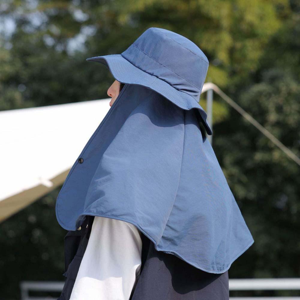 Кепка для альпинизма с широкими полями Эластичная женская кепка от солнца Кепка с отверстием для хвостика Шаль Шляпа рыбака Женская