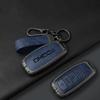 Кожаный чехол-брелок для автомобильного ключа Chery Omoda C5 E5 C9 Omoda 5 9 Ev Phev Защитный чехол для ключа Брелок Автомобильные аксессуары