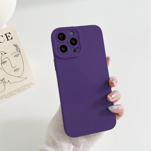 Официальный жидкий силиконовый чехол для Iphone 14 13 12 Mini 11 Pro Max Xs Xr X 6 7 8 Plus Se, противоударный защитный чехол для камеры с мягкой кожей