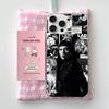 Чехол для телефона Singer L-Lady G-Gaga Для iPhone 11 12 13 14 15 16 17 Plus Pro Max Сатиновый Лазерный Глянцевый Чехол