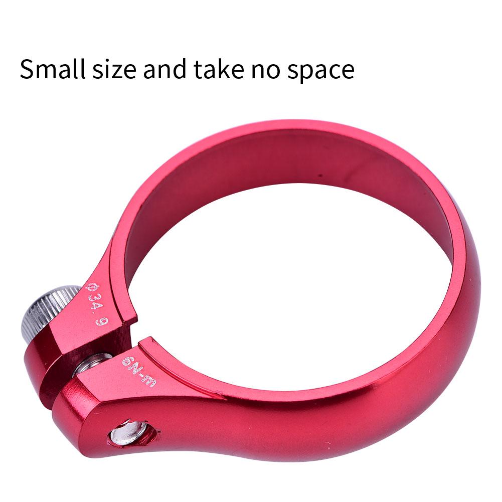 Сверхлегкий алюминиевый сплав 34,9 мм подседельный штырь для горного велосипеда, шоссейного велосипеда (красный)