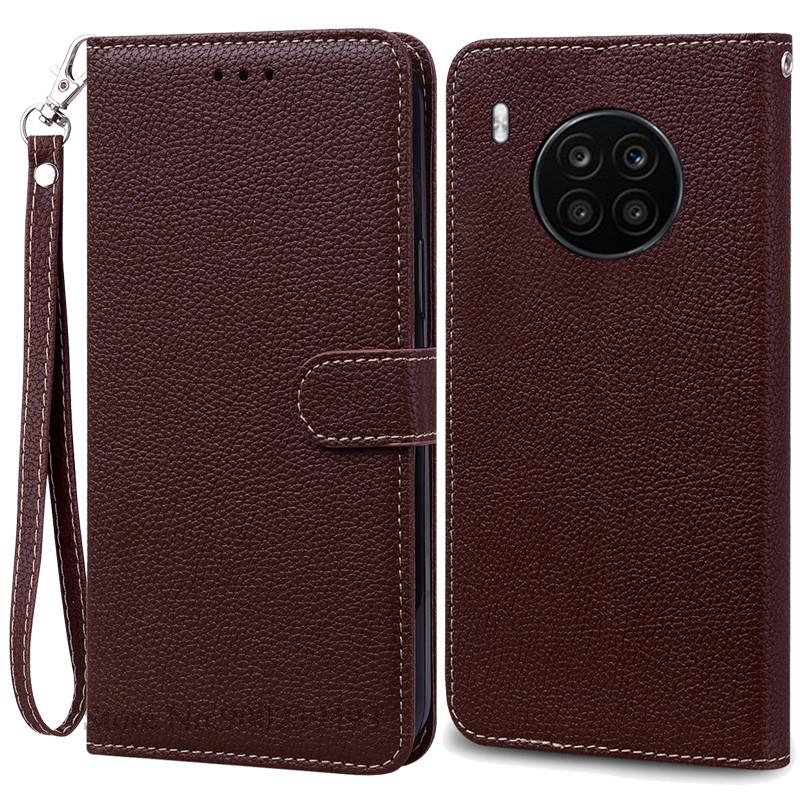 Чехол для Honor 50 Lite NTN-L22 NTN-LX1 NTN-LX3 кожаный чехол-книжка с откидной крышкой для Huawei Honor 50 Lite чехол для телефона Fundas