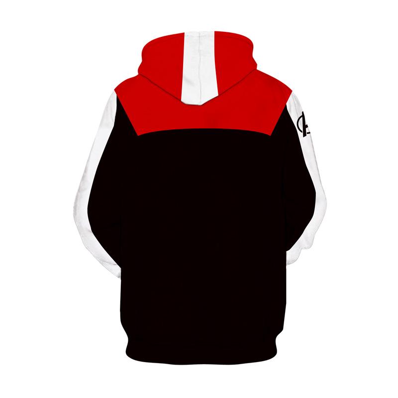 Худи с 3D-печатью головы лисы-волка BF, звездное небо, тигр, Альянс Marvel, спортивная одежда для пары