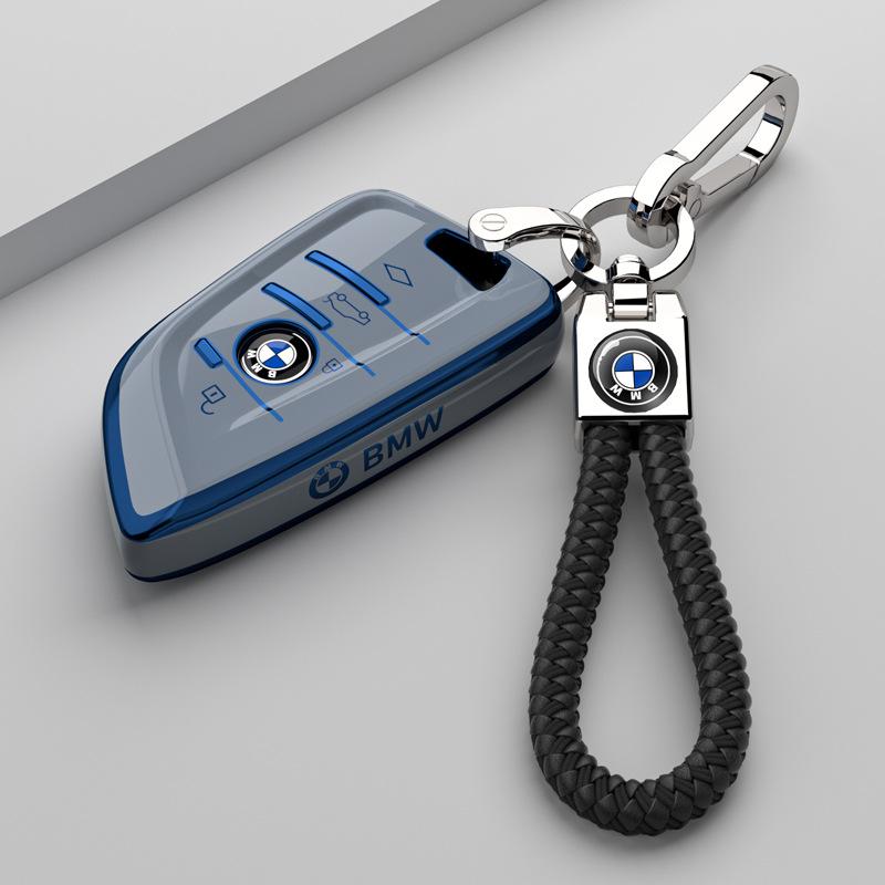 GOKO5 Fashion TPU Car Smart Remote Key Case Cover For BMW 530i 550i 320i 1 2 3 4 5 Series 118i 225i M240i F20 F21 F30 F31 F25 F01 F02