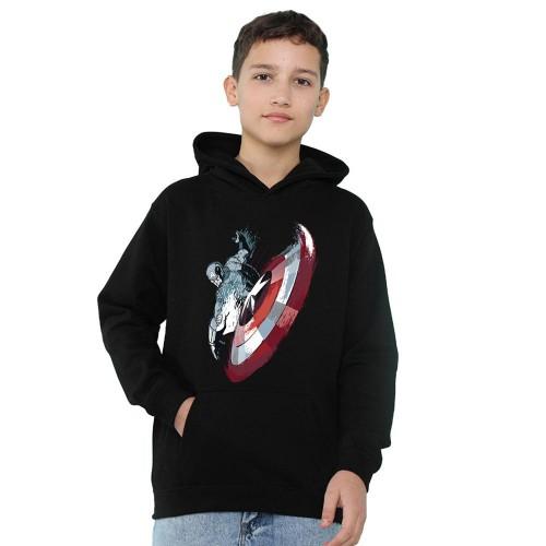 Captain America Childrens/Kids Shield Pull Over Hoodie