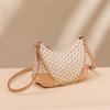 Women's Bag, Single-shoulder Crossbody Bag, Classic Printed Chain Bag, Trendy and Versatile Underarm Bag, Color-blocking Handbag