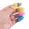 10Pcs Finger Sleeve Silicone Glove Antislip Finger Protection Guitar Accessories