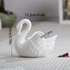 Лебедь многофункциональный подсвечник цветочный горшок держатель для свадебного подарка украшение для дома коробка для хранения конфет ювелирных изделий