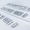 Новые цифры и буквы шрифта 316i 318i 320i 325i 328i 330i 340i GT ABS эмблема для BMW 3 серии E90 E46 F30 логотип багажника автомобиля