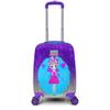 Детский чемодан розового и синего цвета с рисунком феи 16726