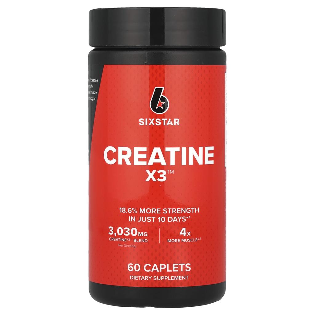 SIXSTAR Creatine X3™, 60 Tablets