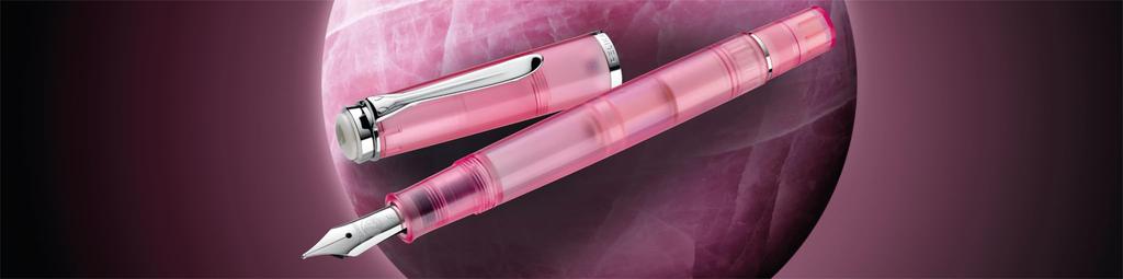Pelikan Pelikan Fountain Pen M Medium Point Classic Demonstrator Rose Quartz M205 Limited Genuine Imported Product