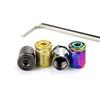 4Pcs Car Tire Valve Stem Cap Schrader Valve Cap Sets Anti-Theft Stem Covers Universal Vehicle Accessories For Trucks