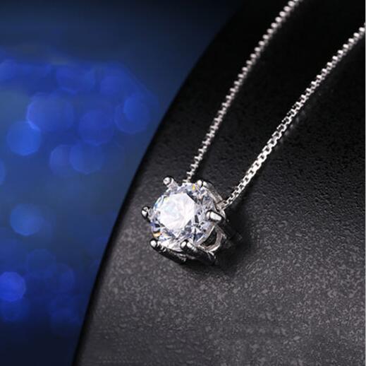 ANENJERY Классические ослепительные комплекты ювелирных изделий из циркона с 6 когтями + серьги + кольца для женщин, свадебные украшения