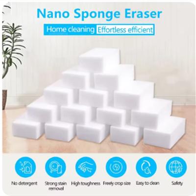 Меламиновая губка Magic Sponge Eraser Eraser Cleaner Чистящие губки для кухни и ванной комнаты Инструменты для уборки 10*6*2 см