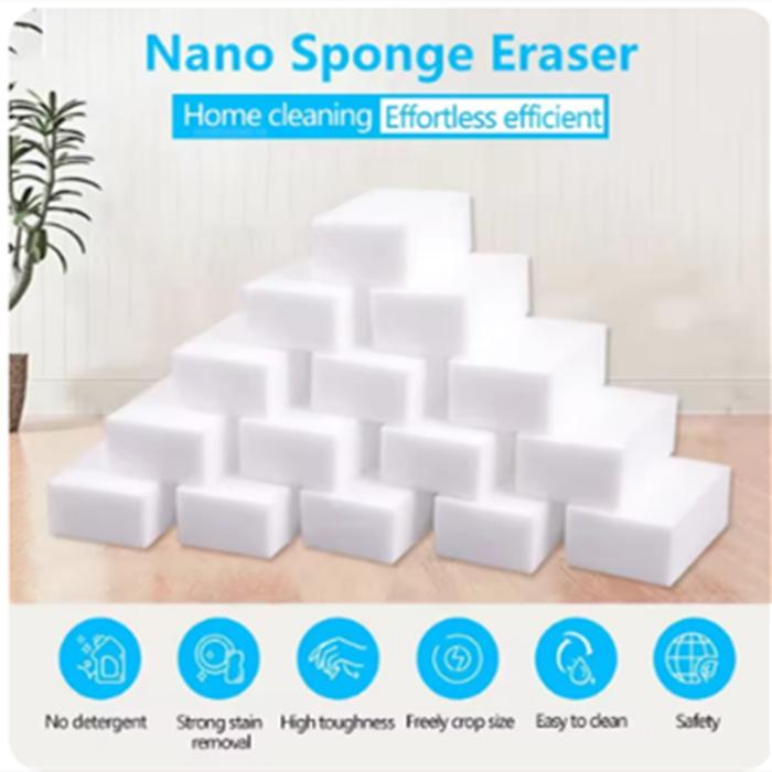 Меламиновая губка Magic Sponge Eraser Eraser Cleaner Чистящие губки для кухни и ванной комнаты Инструменты для уборки 10*6*2 см