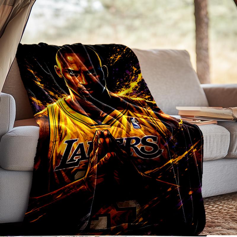 Lakers Legend Celebration Blanket Lightweight Ideal Bedding Blanket Perfect for Travel, Camping, Living Rooms, Offices, Sofas, Fan Christmas gift