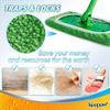 6 шт. Моющиеся сменные салфетки для швабры Swiffer, не оставляющие ворсинок, бытовые