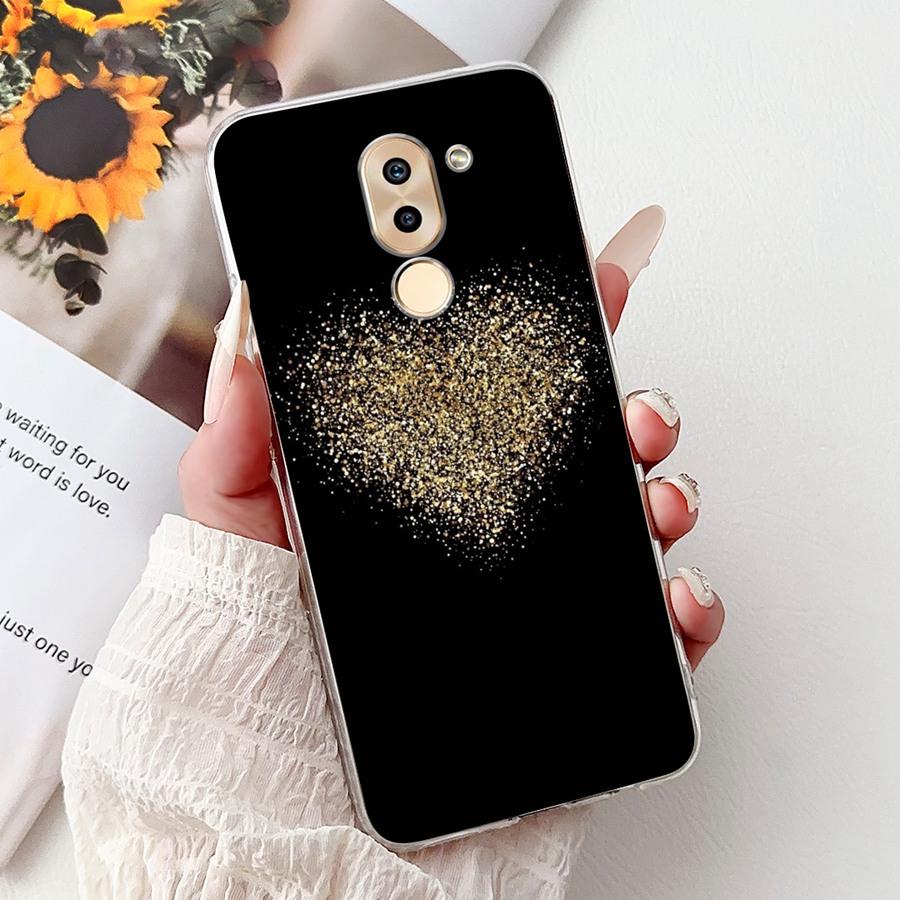 Чехол для Huawei GR5 2017 BLL-L23 Чехол Модный Рисунок Мягкий Силикон Funda для Honor 6X BLN-L21 6 X gr5 2017 Capa Couqe