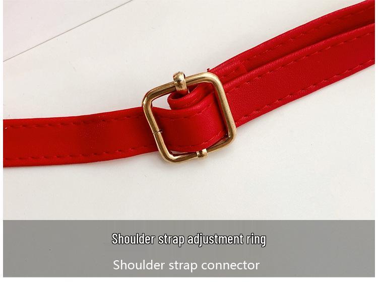 Летняя корейская сумка через плечо для девочек 2025 года - Милый клубничный модный аксессуар для маленьких девочек