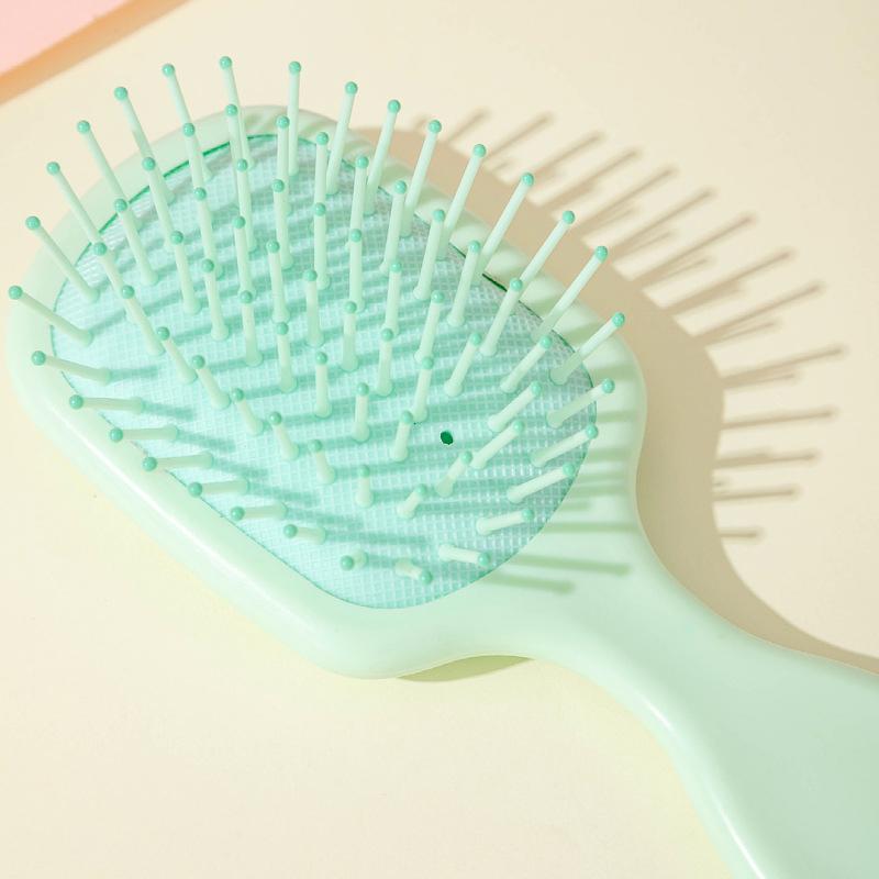 Цвет Macaron, расческа на воздушной подушке, антистатическая расческа для подушки безопасности, портативная мини-щетка для волос, массажный инструмент для укладки волос, подарок для дома, путешествий, детей и женщин