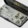 777 Three Seven Silver Nail Clippers 8 Pieces Beauty Set TS-037C Made In Korea