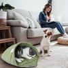 Durable Cat Sleeping Bag Soft Pet Cuddle Zone New Cat Bed Cave  Home Environment