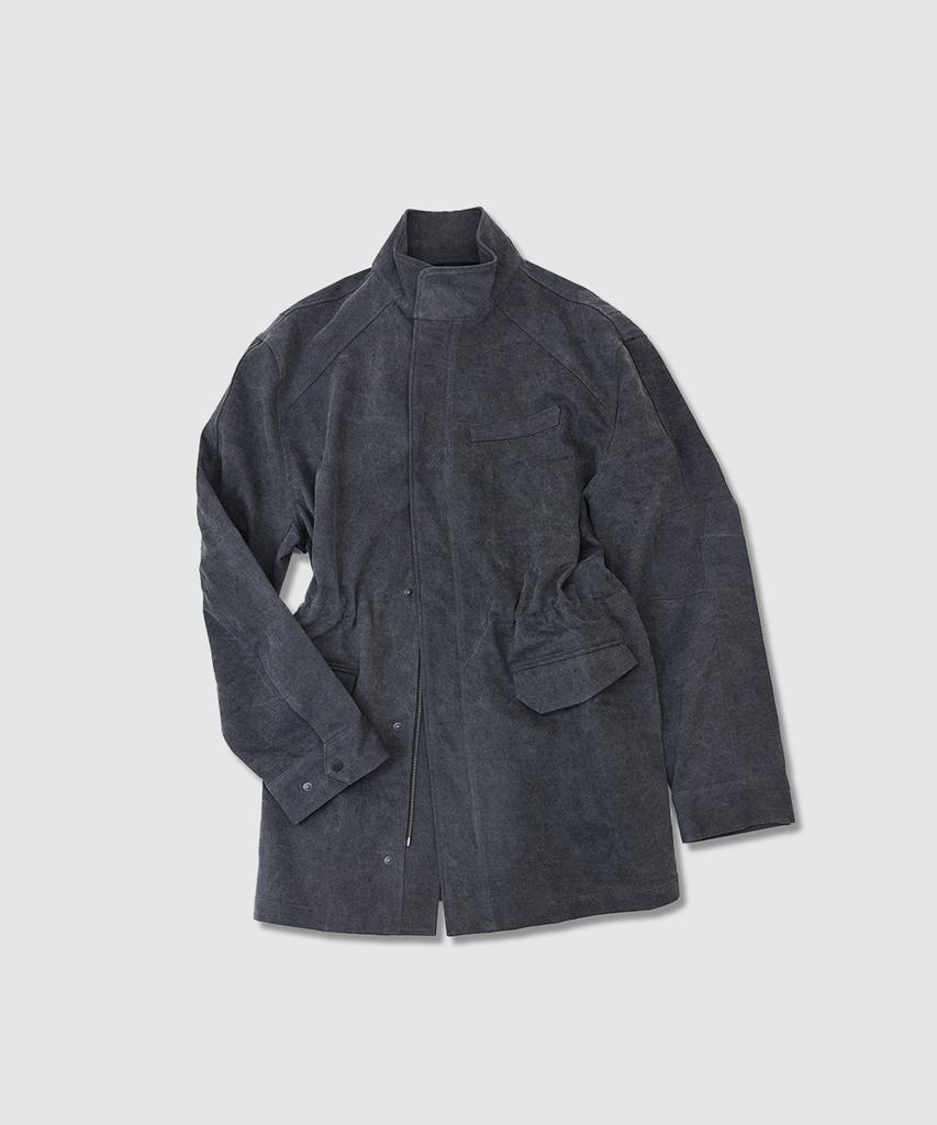 Anytime Loreak Scabiosa Field Jacket - Charcoal
