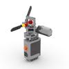 Конструктор Moc Освежитель с oscillating-вентилятором Модели Электрического вентилятора Из Строительных Блоков С Функцией Качания Головы Образовательные Игрушки Для Студента/Детей