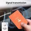 TCFJN1 1Pcs Suede Car Smart Remote Key Card Case Cover Protector Shell Holder Auto Keychain Accessories For Tesla Model 3 Model Y 2020