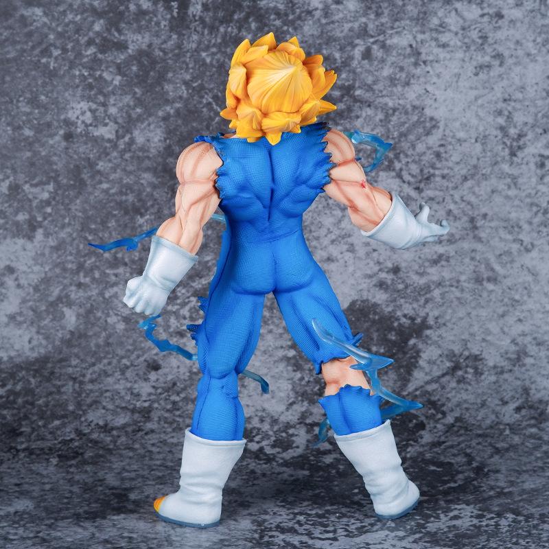 Аниме Dragon Ball Z GK Vegeta Фигурка Самоуничтожение Majin Vegeta Фигурка 27 СМ ПВХ Фигурки Коллекция Модель Игрушки Подарки