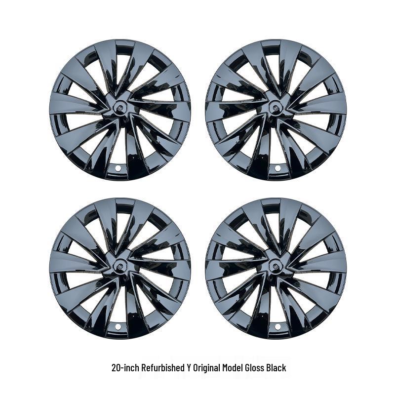 2025-2026 Tesla Model Y Juniper Wheel Hub Protector Cover, 19-20 Inch, Full Coverage