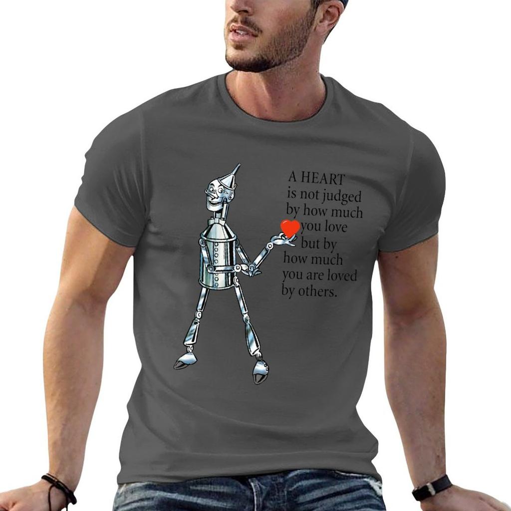 Tin Unisex Tin Unisex Heart Wisdom Cute Wizard Of Oz Tshirt T Shirt Unisex Plain Cotton Tshirt 100 Tshirt