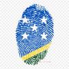 Finger Print Fingerprint Detective Flag Of Morocco Uni Iron On Heat Transfer Printing Vinyl Patches Sticker for Clothes DIY Appliques Washable Patches