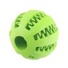 Pet Dog Interactive Toy 7cm Dogs Natural Rubber Ball Leaking Ball Tooth Clean Balls for Dog Cat Chew Toys Accesorios Para Perro