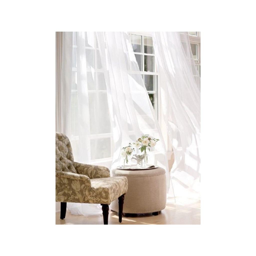 300x260 см кремовый плоский тюль