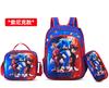 New 16-Inch 3-Piece Kids Cartoon Backpack Set Nylon Rolling Backpack School Bag for Boys Girls