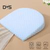 Подушка для кормления ребенка Подушка с эффектом памяти из пены с клиновидной формой и съемным чехлом Двусторонняя подушка для кормления ребенка для сна и кормления грудью